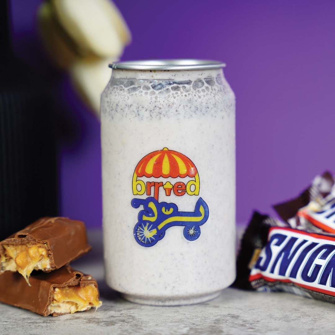 ميلك شيك سنيكرز - Snickers Milkshake -