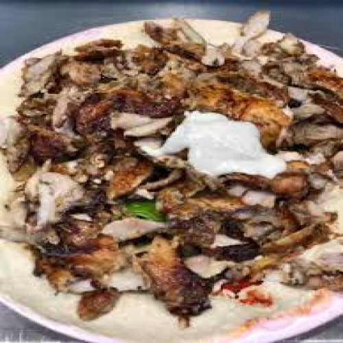 حمص شاورما لحم