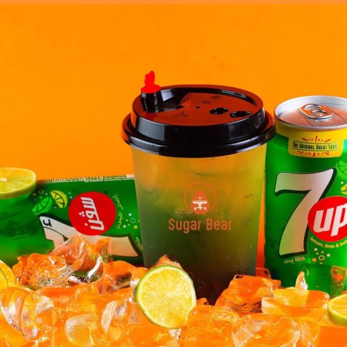 موهيتو بلو لاغون -MOJITO BLUE LAGOON - 7 UP -