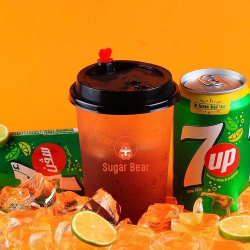 موهيتو خوخ - MOJITO PEACH- 7 UP-