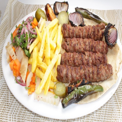 صحن كباب لحم