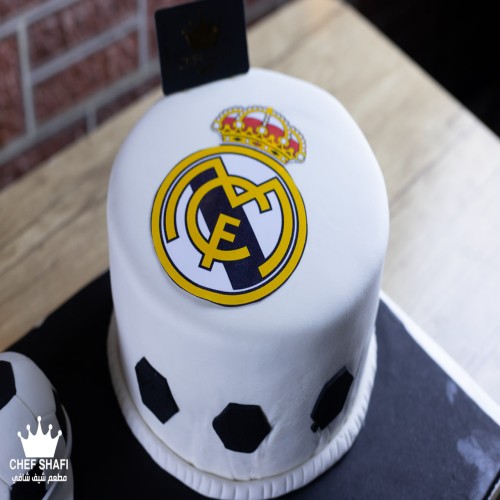 قالب code 30 : عجينة سكر 10 اشخاص ريال مدريد