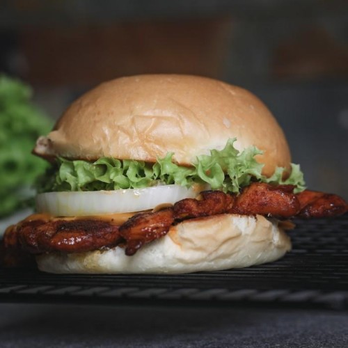 برقر دجاج مشوي وجبة