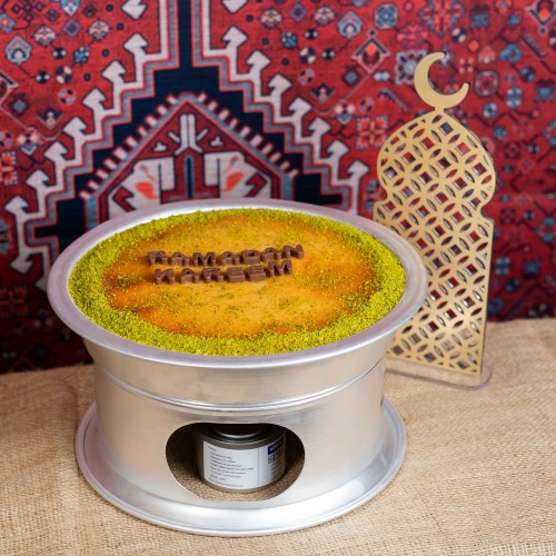 سخان بسبوسة القشطة