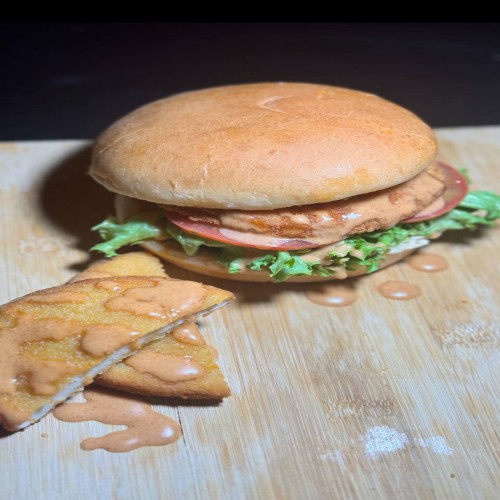 برجر الدجاج