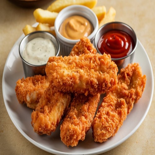 Poulet pané