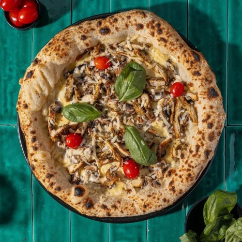 Pizza Pollo - Sauce Blanche Conseillée