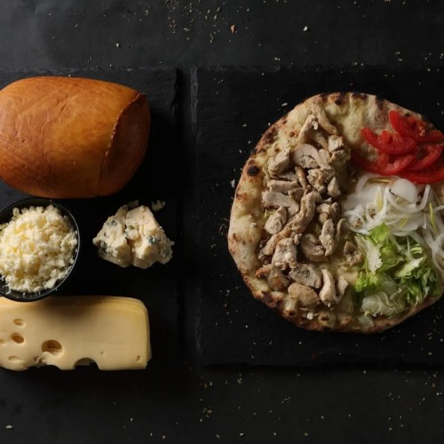 Makloub Poulet grillé aux 4 fromages