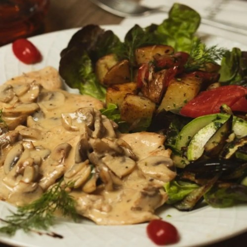 Scaloppina Al Funghi