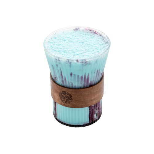 Blue berry milk shake