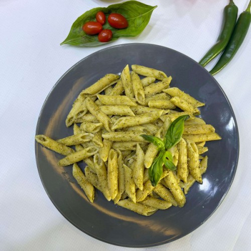 بيني الفريدو بيستو Penne Alfredo Pesto