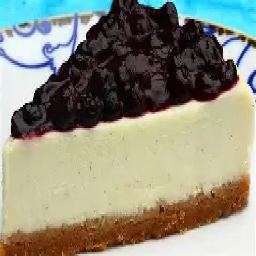 تشيز كيك توت ازرق