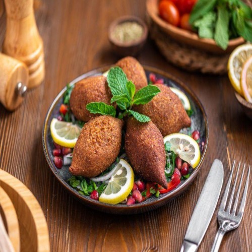 كبة دجاج او لحم / chicken keba / meet kebba