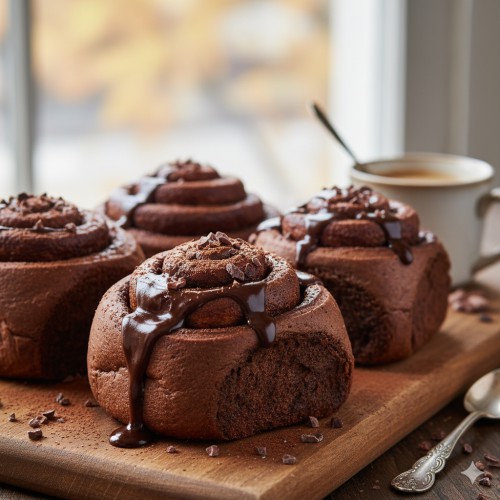 سينابون الشوكولاته والقهوه ☕️🍫