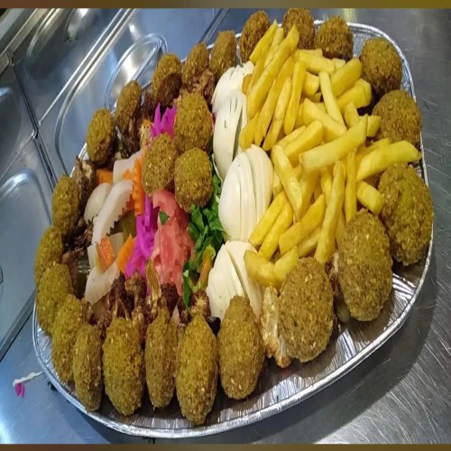 صحن فلافل مشكل / falafel meshekel