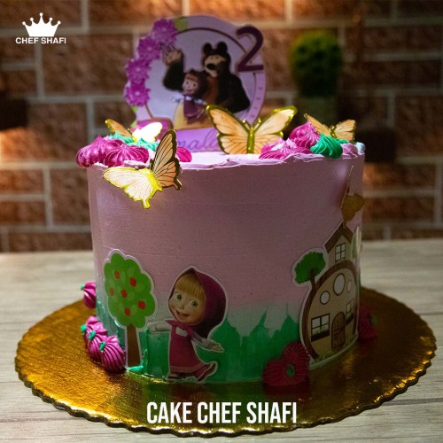 قالب ماشا و الدب 10 اشخاص