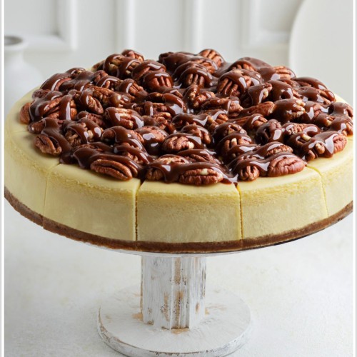 تشيزكيك بيكان Pecan cheesecake
