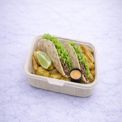 وجبة تاكو لحم