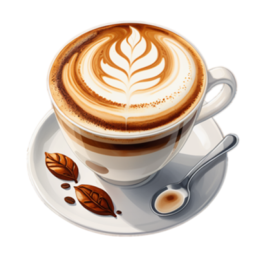 بستاشيو لاتيه حار