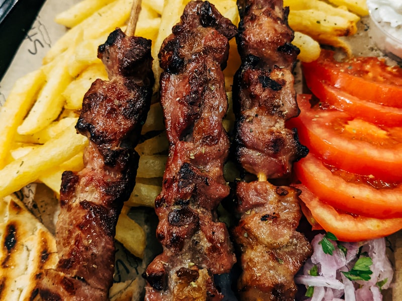 بوكس كباب وبطاطس