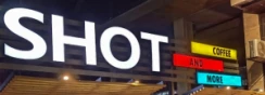 Shot coffee 